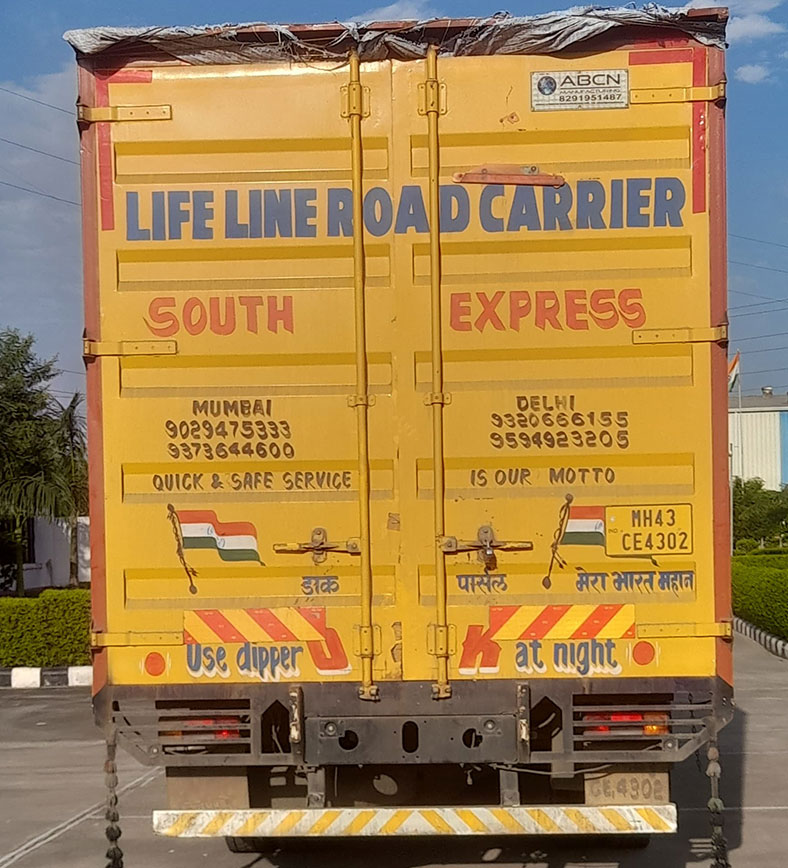 Truck for Delhi, Noida, Gurgaon to Mumbai